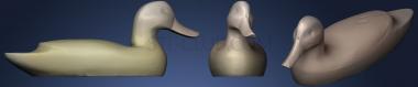 3D модель Винтажная Подсадная утка (STL)